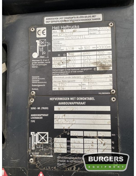 Heli Heftruck AC40 إيجار Heli Heftruck AC40: صور 7