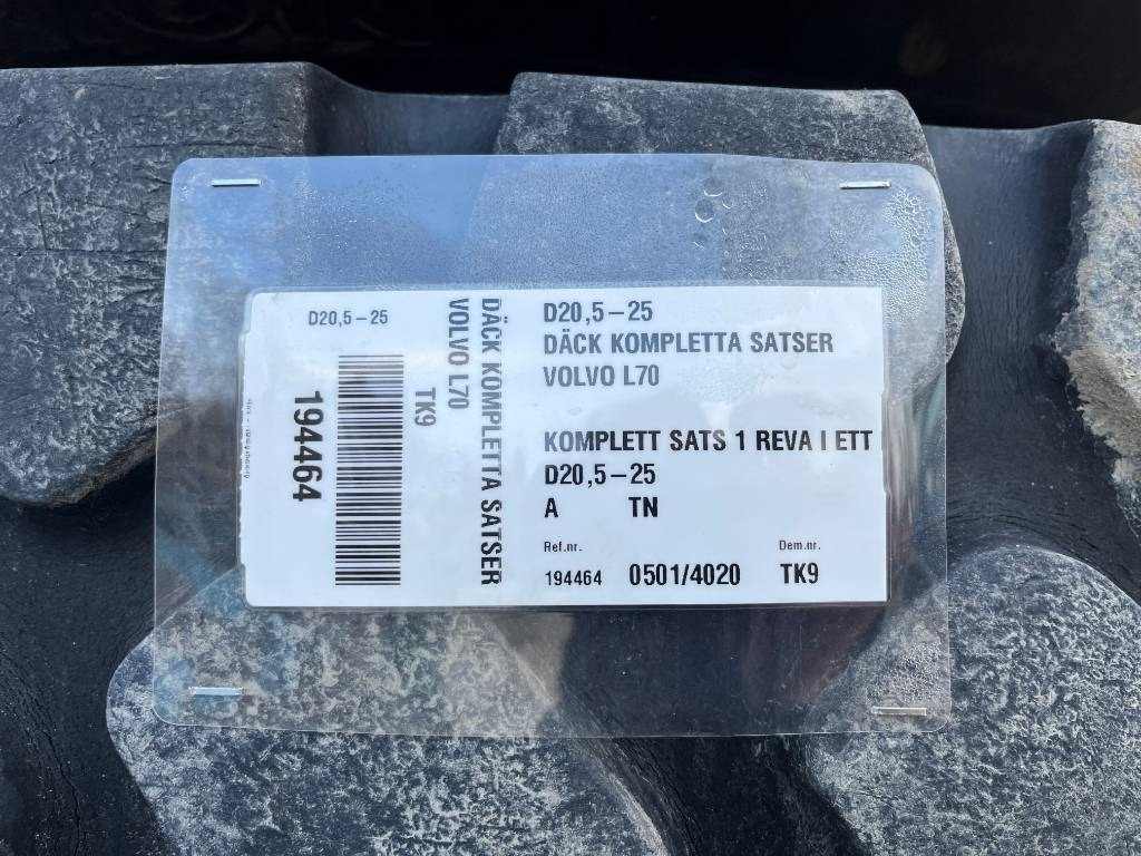 Däck på fälg 20,5-R25 Volvo L70 , 6300 , L90 - الإطارات - آلات البناء: صور 3 Däck på fälg 20,5-R25 Volvo L70 , 6300 , L90 - الإطارات - آلات البناء: صور 3