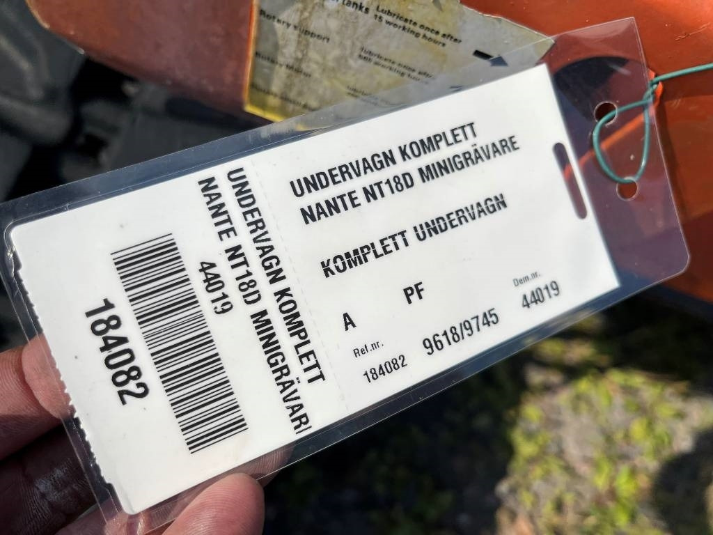 Nante NT 18 DR - حفارة مصغرة: صور 3 Nante NT 18 DR - حفارة مصغرة: صور 3