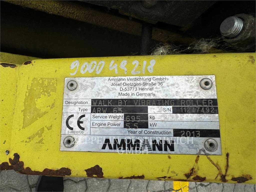 Ammann ARW 65 - مداحل الأسفلت الصغيرة: صور 3 Ammann ARW 65 - مداحل الأسفلت الصغيرة: صور 3