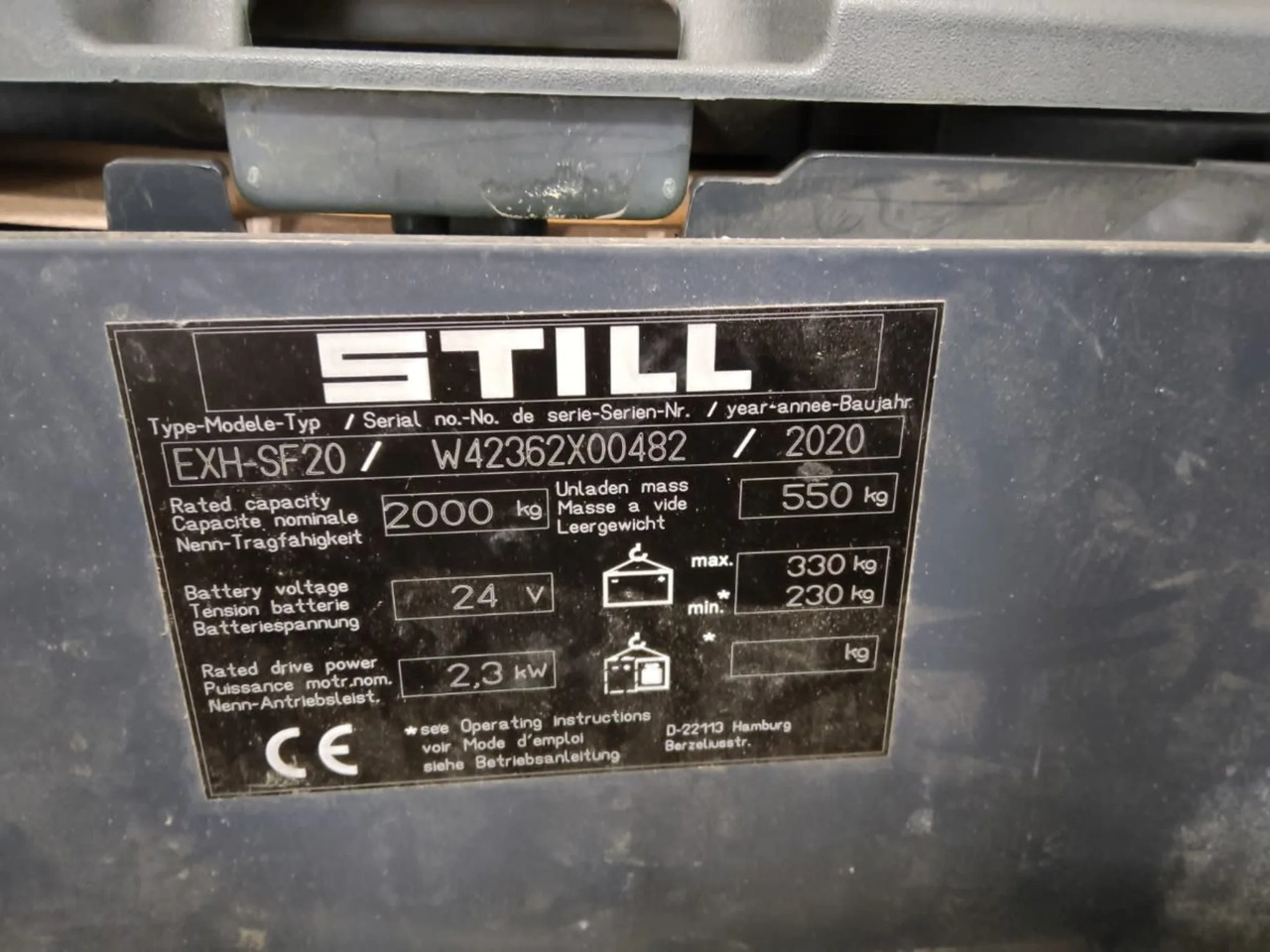 STILL EXH-SF20 - معدات الرفع منخفض المستوى: صور 5 STILL EXH-SF20 - معدات الرفع منخفض المستوى: صور 5