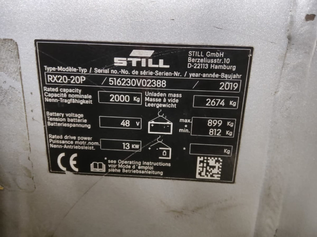 STILL RX20-20P - رافعة شوكية كهربائية: صور 5 STILL RX20-20P - رافعة شوكية كهربائية: صور 5