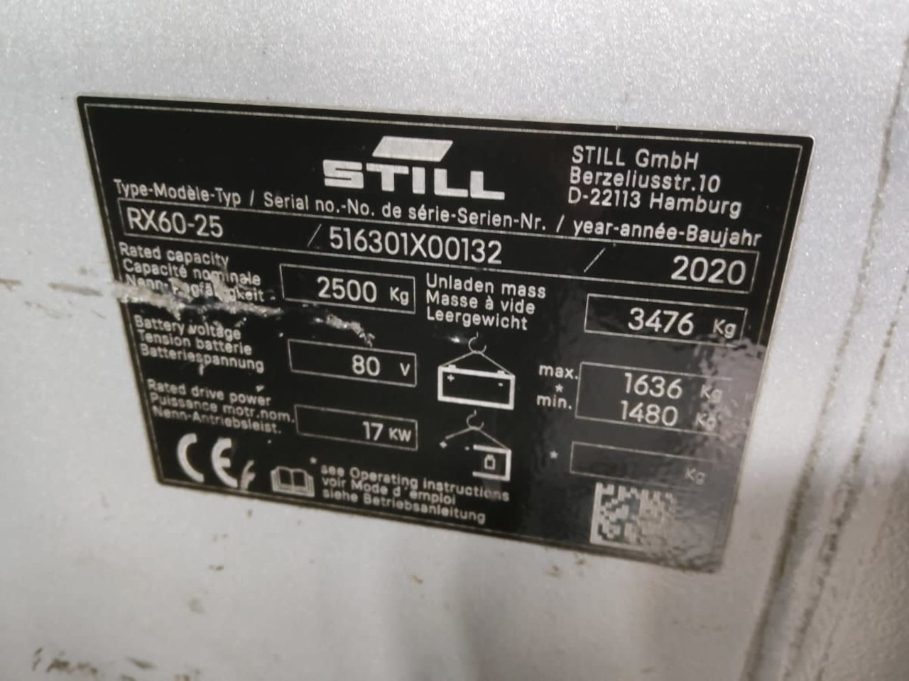 STILL RX60-25 - رافعة شوكية كهربائية: صور 5 STILL RX60-25 - رافعة شوكية كهربائية: صور 5