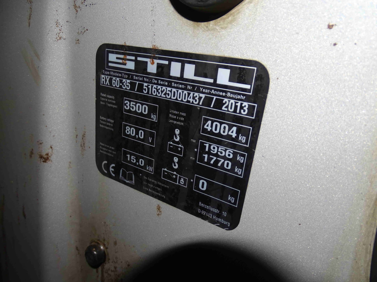 STILL RX60-35 - رافعة شوكية كهربائية: صور 5 STILL RX60-35 - رافعة شوكية كهربائية: صور 5