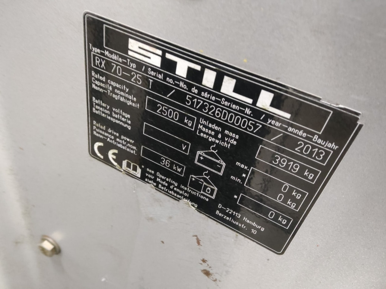 STILL RX70-25T - رافعة شوكية تعمل بالغاز: صور 5 STILL RX70-25T - رافعة شوكية تعمل بالغاز: صور 5