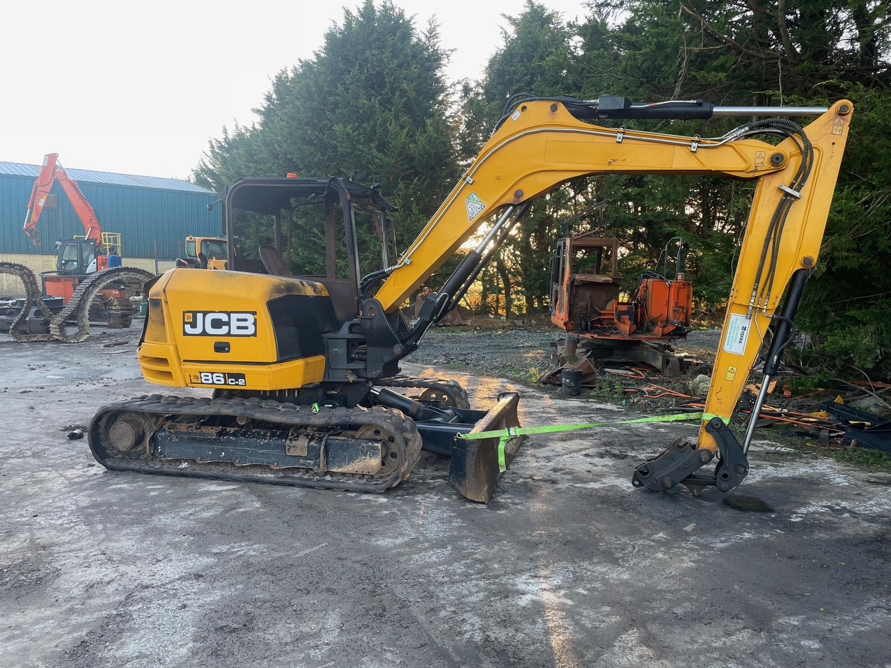 JCB 86C-2 - حفارات زحافة: صور 4 JCB 86C-2 - حفارات زحافة: صور 4