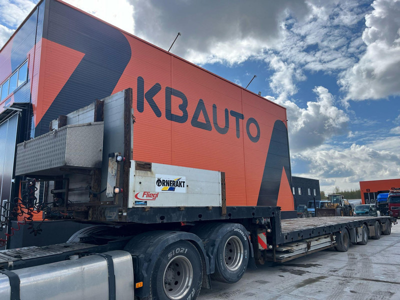 Fliegl SVS580T PLATFORM L=13211 mm - عربة مسطحة منخفضة نصف مقطورة: صور 1 Fliegl SVS580T PLATFORM L=13211 mm - عربة مسطحة منخفضة نصف مقطورة: صور 1