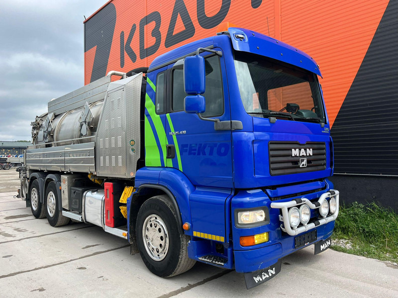MAN TGA 26.430 6x2*4 TANK 13700 l / VACUUM MORO PM200R - 2283 hours / PRESSURE Pratissoli KF38 - 40 l/min - 150 bar - فراغ شاحنة: صور 3 MAN TGA 26.430 6x2*4 TANK 13700 l / VACUUM MORO PM200R - 2283 hours / PRESSURE Pratissoli KF38 - 40 l/min - 150 bar - فراغ شاحنة: صور 3
