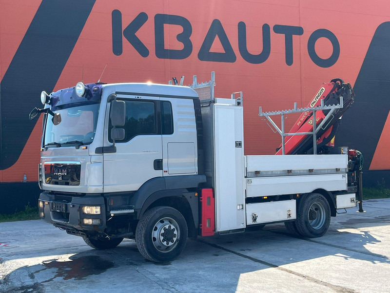 MAN TGM 13.290 4x4 PK9002 / PLATFORM L=3212 mm - شاحنات مسطحة, شاحنة كرين: صور 2 MAN TGM 13.290 4x4 PK9002 / PLATFORM L=3212 mm - شاحنات مسطحة, شاحنة كرين: صور 2