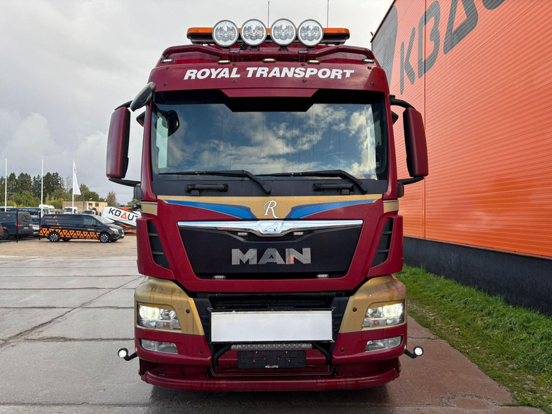 MAN TGS 35.480 8x4H-6 HYDRODRIVE / PLATFORM L=9160 mm / WINCH - شاحنة نقل سيارات شاحنة: صور 3 MAN TGS 35.480 8x4H-6 HYDRODRIVE / PLATFORM L=9160 mm / WINCH - شاحنة نقل سيارات شاحنة: صور 3