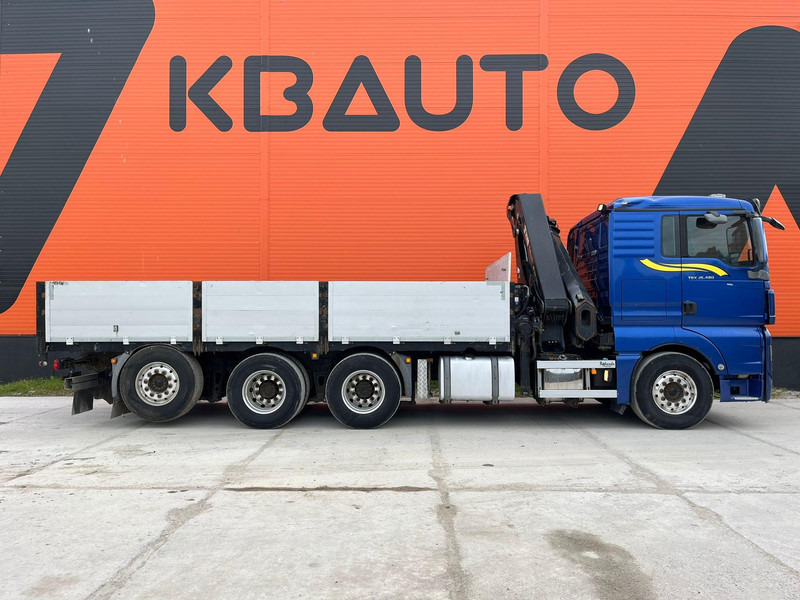 MAN TGX 35.480 8x4*4 HIAB 288E-7 / PLATFORM L=6397 mm - شاحنات مسطحة, شاحنة كرين: صور 5 MAN TGX 35.480 8x4*4 HIAB 288E-7 / PLATFORM L=6397 mm - شاحنات مسطحة, شاحنة كرين: صور 5