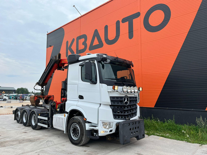 Mercedes-Benz Arocs 3242 8x4 PK22002 / RETARDER / SNOW PLOW EQUIPMENT / GRAPPLE - شاحنة ذات الخطاف, شاحنة كرين: صور 4 Mercedes-Benz Arocs 3242 8x4 PK22002 / RETARDER / SNOW PLOW EQUIPMENT / GRAPPLE - شاحنة ذات الخطاف, شاحنة كرين: صور 4