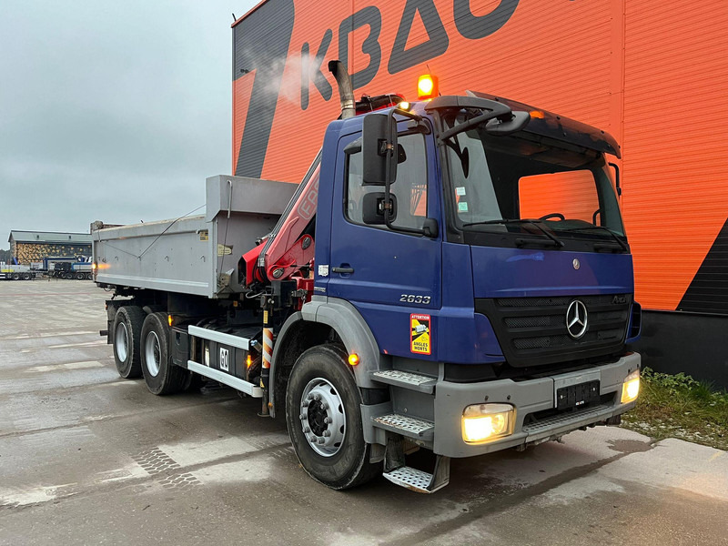 Mercedes-Benz Axor 2633 6x4 FASSI F110AK22 / BOX L=5040 mm - قلابات, شاحنة كرين: صور 4 Mercedes-Benz Axor 2633 6x4 FASSI F110AK22 / BOX L=5040 mm - قلابات, شاحنة كرين: صور 4