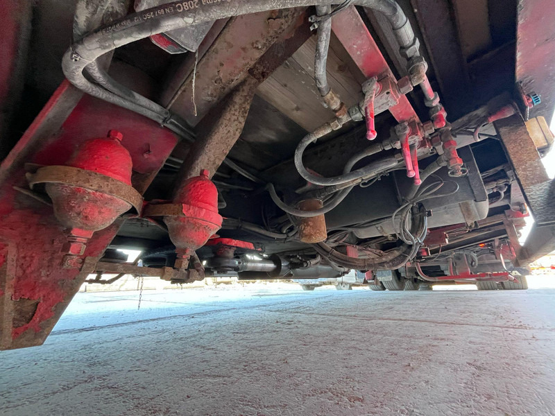عربة مسطحة منخفضة نصف مقطورة Nooteboom MCO-58-04V PLATFORM 9900 mm + 6100 + 6400 mm EXTENDABLE / LOADING HEIGHT 860 mm / ALL STEERED AXLES: صور 18