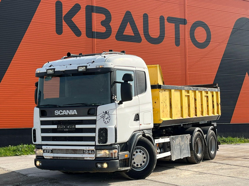 Scania R 124 6x4 BOX L=5201 mm - قلابات: صور 1 Scania R 124 6x4 BOX L=5201 mm - قلابات: صور 1