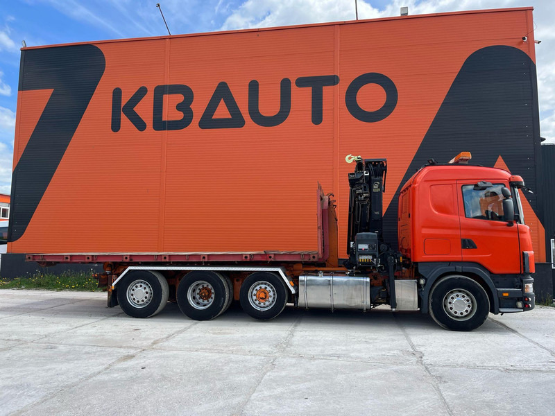 Scania R 144 8x2/4 HIAB 211EP-5 YEAR 2008 / HOOK LIFT L=5400 mm - شاحنة ذات الخطاف, شاحنة كرين: صور 5 Scania R 144 8x2/4 HIAB 211EP-5 YEAR 2008 / HOOK LIFT L=5400 mm - شاحنة ذات الخطاف, شاحنة كرين: صور 5