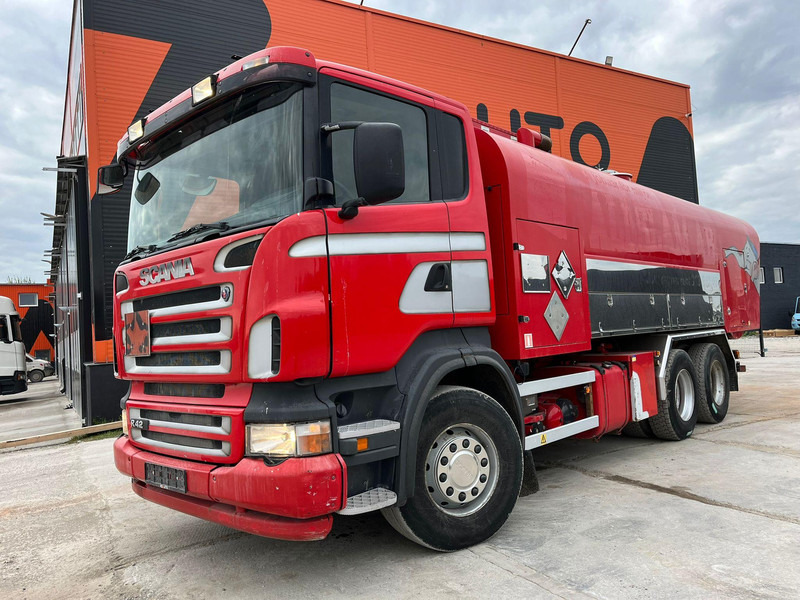 Scania R 420 6x2 ADR / STAINLESS STEEL TANK 9500 l / FULL STEEL SUSPENSION - شاحنة صهريج: صور 2 Scania R 420 6x2 ADR / STAINLESS STEEL TANK 9500 l / FULL STEEL SUSPENSION - شاحنة صهريج: صور 2
