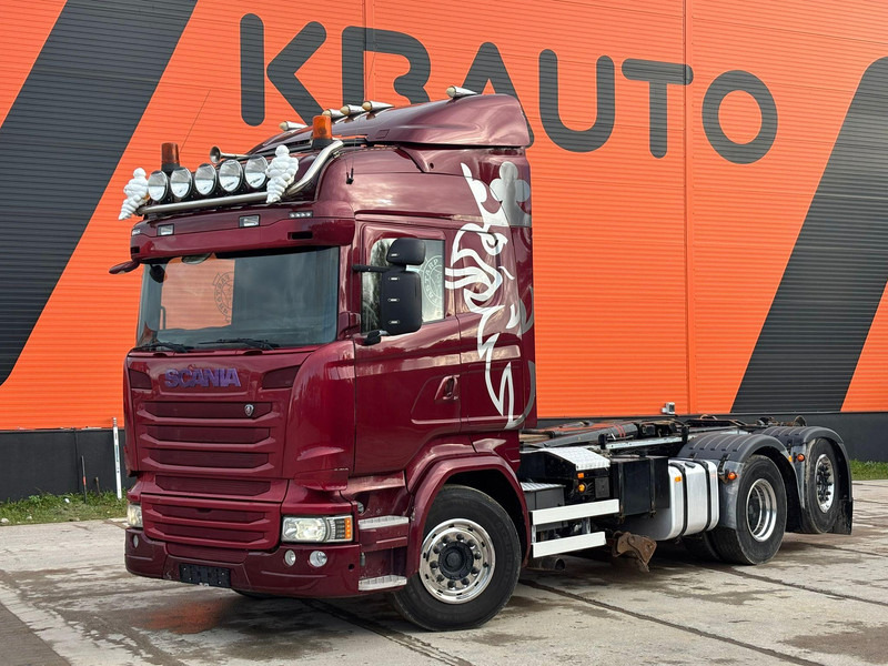 Scania R 490 6x2*4 UNDERBODY SCRAPER / RETARDER / PALIFT L=5400 mm - شاحنة ذات الخطاف: صور 1 Scania R 490 6x2*4 UNDERBODY SCRAPER / RETARDER / PALIFT L=5400 mm - شاحنة ذات الخطاف: صور 1