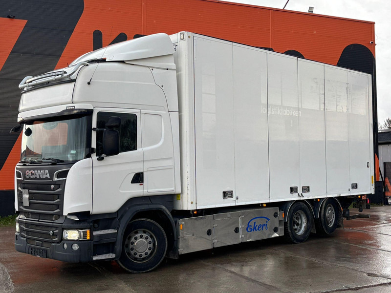 Scania R 580 6x2*4 BOX L=7394 mm - بصندوق مغلق شاحنة: صور 1 Scania R 580 6x2*4 BOX L=7394 mm - بصندوق مغلق شاحنة: صور 1