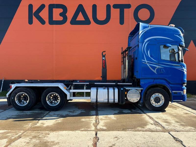Scania R 620 6x4 MULTILIFT 20 ton / L=5400 mm / RETARDER - شاحنة ذات الخطاف: صور 5 Scania R 620 6x4 MULTILIFT 20 ton / L=5400 mm / RETARDER - شاحنة ذات الخطاف: صور 5