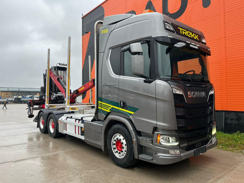 Scania R 650 6x4 RETARDER - شاحنة قطع الأشجار, شاحنة كرين: صور 4 Scania R 650 6x4 RETARDER - شاحنة قطع الأشجار, شاحنة كرين: صور 4
