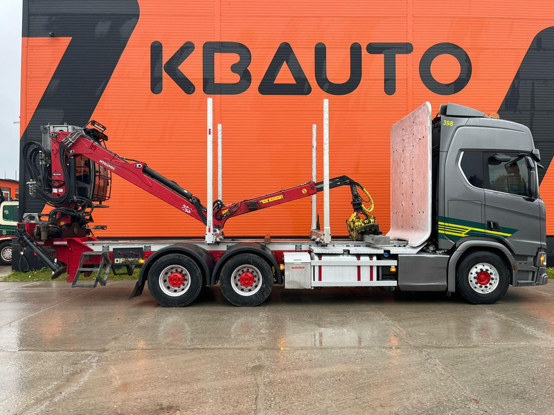 Scania R 650 6x4 RETARDER - شاحنة قطع الأشجار, شاحنة كرين: صور 5 Scania R 650 6x4 RETARDER - شاحنة قطع الأشجار, شاحنة كرين: صور 5