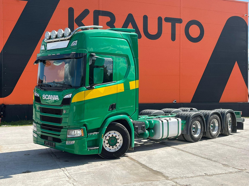 Scania R500 8x4*4 9 TON FRONT AXLE / PTO / RETARDER / CHASSIS L=7420 mm - الشاسيه شاحنة: صور 1 Scania R500 8x4*4 9 TON FRONT AXLE / PTO / RETARDER / CHASSIS L=7420 mm - الشاسيه شاحنة: صور 1