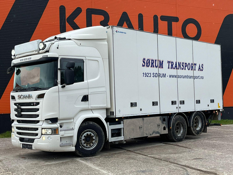 Scania R520 6x2 ADR AT / RETARDER / BOX L=6937 mm - بصندوق مغلق شاحنة: صور 1 Scania R520 6x2 ADR AT / RETARDER / BOX L=6937 mm - بصندوق مغلق شاحنة: صور 1