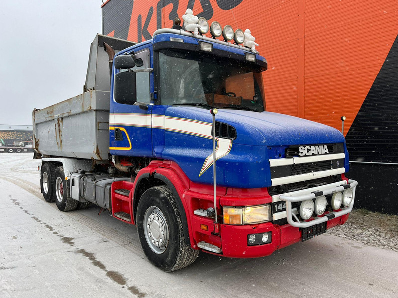 Scania T 144 460 6x2 V8 TORPEDO / FULL STEEL / DRUM BRAKES / BIG AXLE / BOX L=4701 mm - قلابات: صور 4 Scania T 144 460 6x2 V8 TORPEDO / FULL STEEL / DRUM BRAKES / BIG AXLE / BOX L=4701 mm - قلابات: صور 4
