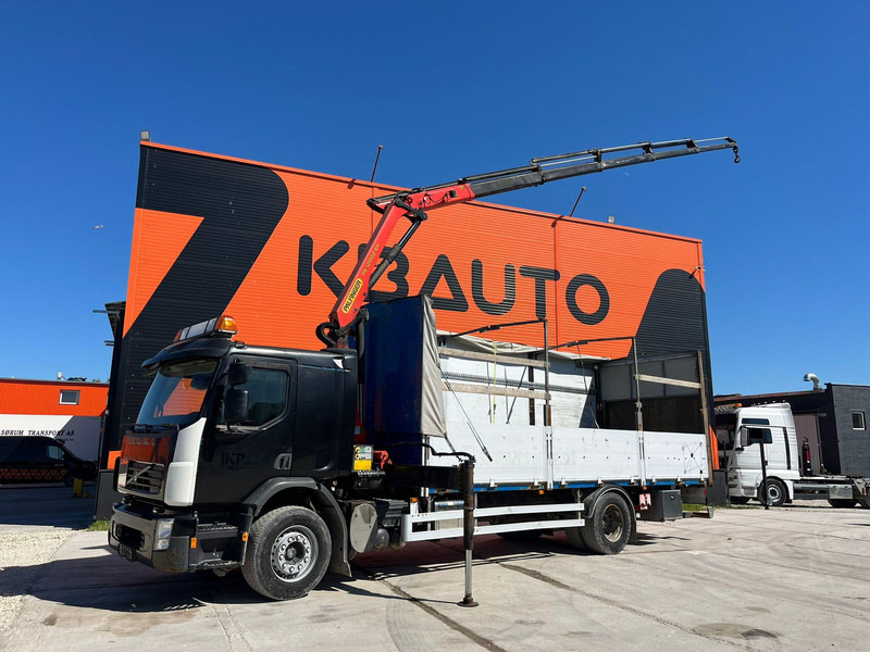 Volvo FE 280 4x2 PK12002 / PLATFORM L=7094 mm - شاحنات مسطحة, شاحنة كرين: صور 1 Volvo FE 280 4x2 PK12002 / PLATFORM L=7094 mm - شاحنات مسطحة, شاحنة كرين: صور 1