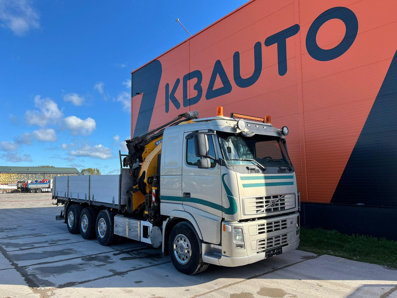 Volvo FH 12 460 8x4*4 EFFER 550/6S YEAR 2006 + JIB + WINCH / PLATFORM L= 6244 mm - شاحنات مسطحة, شاحنة كرين: صور 4 Volvo FH 12 460 8x4*4 EFFER 550/6S YEAR 2006 + JIB + WINCH / PLATFORM L= 6244 mm - شاحنات مسطحة, شاحنة كرين: صور 4