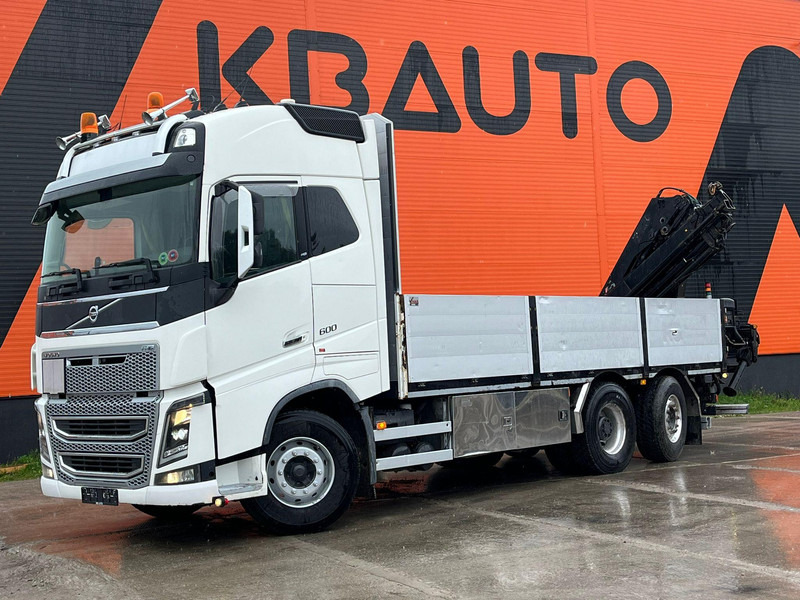Volvo FH 16 600 6x2*4 HIAB 166E-5 HIPRO / PLATFORM L=6309 mm - شاحنات مسطحة, شاحنة كرين: صور 2 Volvo FH 16 600 6x2*4 HIAB 166E-5 HIPRO / PLATFORM L=6309 mm - شاحنات مسطحة, شاحنة كرين: صور 2