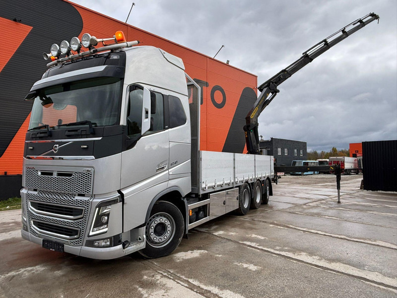 Volvo FH 16 650 8x4*4 PALFINGER PK 33002 EH / PLATFORM L=6779 mm - شاحنات مسطحة, شاحنة كرين: صور 1 Volvo FH 16 650 8x4*4 PALFINGER PK 33002 EH / PLATFORM L=6779 mm - شاحنات مسطحة, شاحنة كرين: صور 1