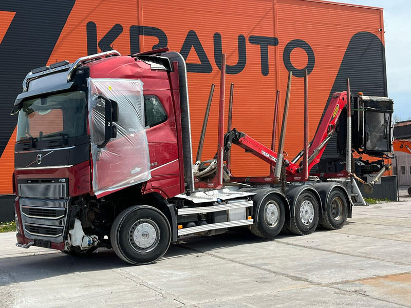 Volvo FH 16 750 8x4/4 DAMAGED ! - شاحنة قطع الأشجار, شاحنة كرين: صور 1 Volvo FH 16 750 8x4/4 DAMAGED ! - شاحنة قطع الأشجار, شاحنة كرين: صور 1