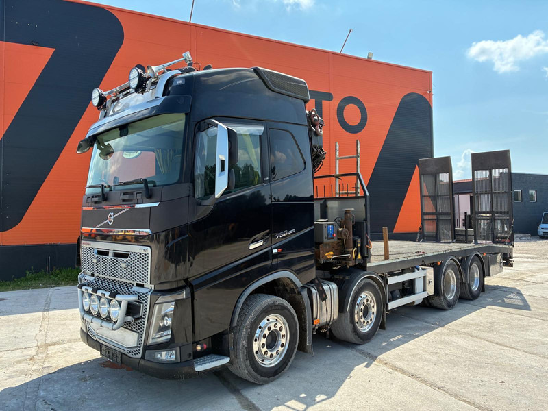 Volvo FH 16 750 8x4 HMF2620K-5 / WINCH / PLATFORM L=7100 mm - شاحنة نقل سيارات شاحنة: صور 2 Volvo FH 16 750 8x4 HMF2620K-5 / WINCH / PLATFORM L=7100 mm - شاحنة نقل سيارات شاحنة: صور 2