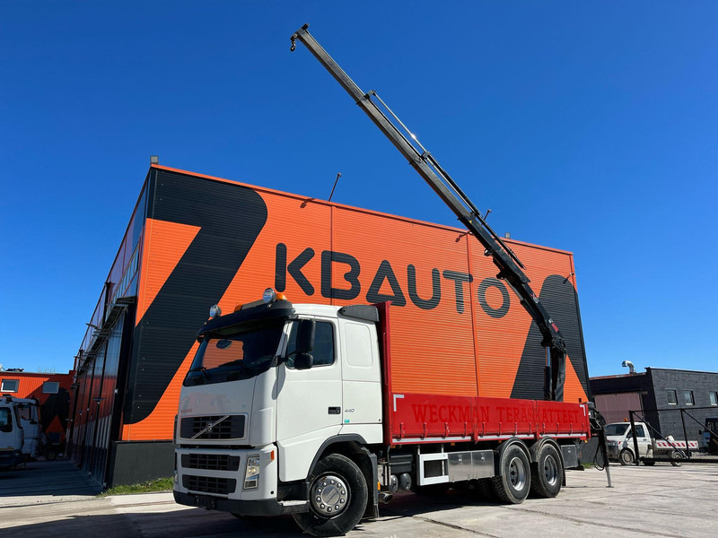 Volvo FH 440 6x2 HIAAB 144E-3 / PLATFORM L=7061 mm - شاحنات مسطحة, شاحنة كرين: صور 1 Volvo FH 440 6x2 HIAAB 144E-3 / PLATFORM L=7061 mm - شاحنات مسطحة, شاحنة كرين: صور 1