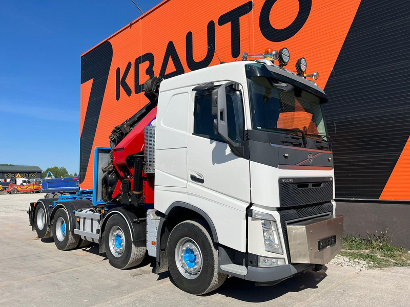 Volvo FH 500 8x2*4 HMF 6020 OK6 / JIB FJ1200 K6 / WINCH - شاحنات مسطحة, شاحنة كرين: صور 4 Volvo FH 500 8x2*4 HMF 6020 OK6 / JIB FJ1200 K6 / WINCH - شاحنات مسطحة, شاحنة كرين: صور 4