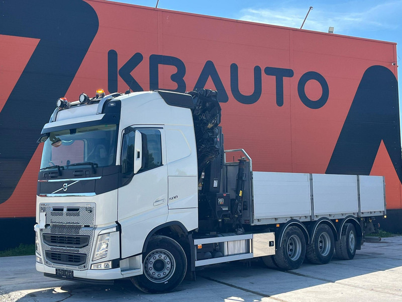 Volvo FH 500 8x4*4 HIAB 408E-6 + JIB / PLATFORM L=6434 mm - شاحنات مسطحة, شاحنة كرين: صور 2 Volvo FH 500 8x4*4 HIAB 408E-6 + JIB / PLATFORM L=6434 mm - شاحنات مسطحة, شاحنة كرين: صور 2