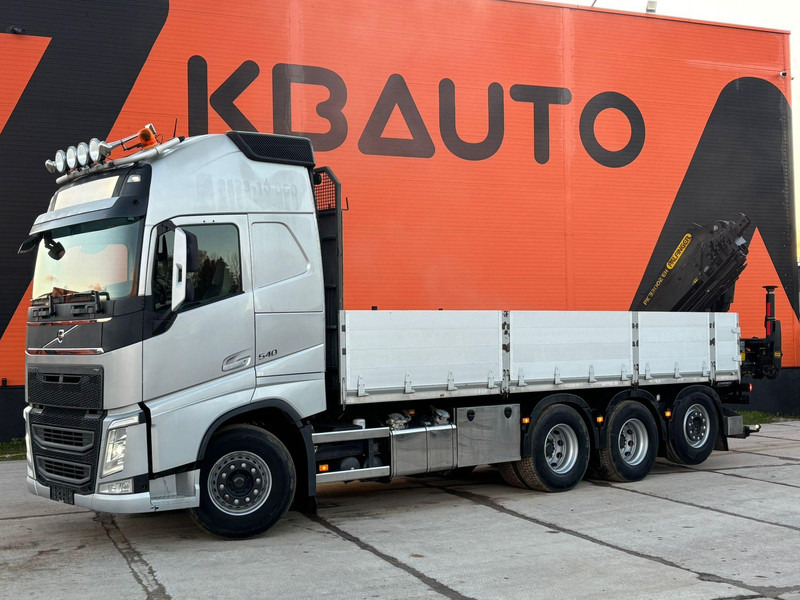 Volvo FH 540 8x4*4 PALFINGER PK 33002 EH / PLATFORM L=7049 mm - شاحنات مسطحة, شاحنة كرين: صور 2 Volvo FH 540 8x4*4 PALFINGER PK 33002 EH / PLATFORM L=7049 mm - شاحنات مسطحة, شاحنة كرين: صور 2