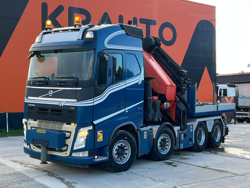 Volvo FH 540 8x4 PK110002 + JIB + WINCH / COMBI / PLATFORM L=3662 mm - شاحنات مسطحة, شاحنة كرين: صور 2 Volvo FH 540 8x4 PK110002 + JIB + WINCH / COMBI / PLATFORM L=3662 mm - شاحنات مسطحة, شاحنة كرين: صور 2