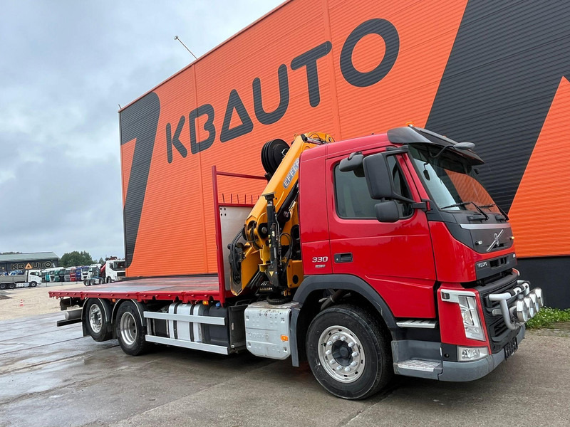 Volvo FM 330 6x2*4 EFFER 215/4S / PLATFORM L=6529 mm - شاحنات مسطحة, شاحنة كرين: صور 4 Volvo FM 330 6x2*4 EFFER 215/4S / PLATFORM L=6529 mm - شاحنات مسطحة, شاحنة كرين: صور 4