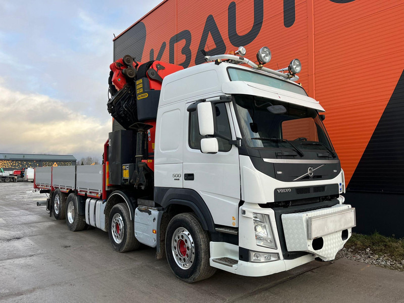 Volvo FM 500 8x2*6 COMBI / EXTENDABLE PLATFORM + TRACTOR / PK65002 + JIB + WINCH / PLATFORM L=6498 mm - شاحنة جرار: صور 4 Volvo FM 500 8x2*6 COMBI / EXTENDABLE PLATFORM + TRACTOR / PK65002 + JIB + WINCH / PLATFORM L=6498 mm - شاحنة جرار: صور 4