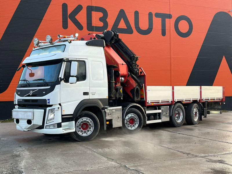 Volvo FM 500 8x2*6 COMBI / EXTENDABLE PLATFORM + TRACTOR / PK65002 + JIB + WINCH / PLATFORM L=6498 mm - شاحنة جرار: صور 2 Volvo FM 500 8x2*6 COMBI / EXTENDABLE PLATFORM + TRACTOR / PK65002 + JIB + WINCH / PLATFORM L=6498 mm - شاحنة جرار: صور 2