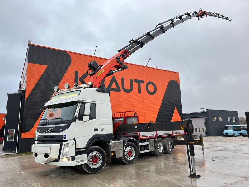 Volvo FM 500 8x2*6 COMBI / EXTENDABLE PLATFORM + TRACTOR / PK65002 + JIB + WINCH / PLATFORM L=6498 mm - شاحنة جرار: صور 1 Volvo FM 500 8x2*6 COMBI / EXTENDABLE PLATFORM + TRACTOR / PK65002 + JIB + WINCH / PLATFORM L=6498 mm - شاحنة جرار: صور 1