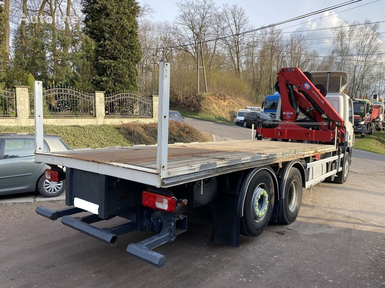 DAF CF 85 410 - شاحنات مسطحة, شاحنة كرين: صور 4 DAF CF 85 410 - شاحنات مسطحة, شاحنة كرين: صور 4