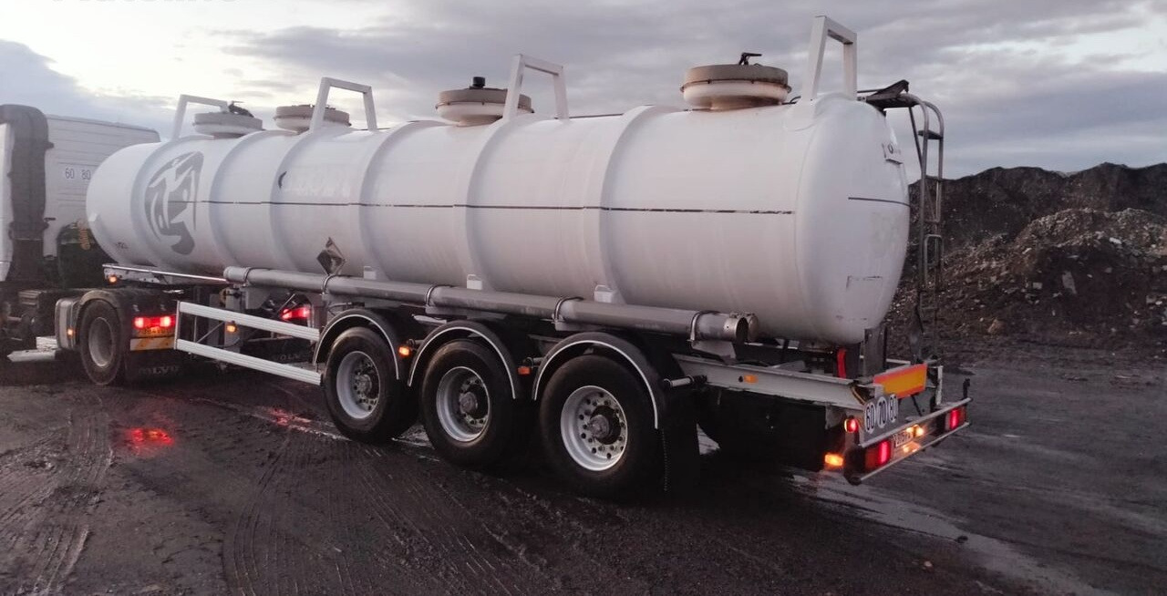 نصف مقطورة صهريج لنقل الكيماويات Guhur ADR L4BN/ chemiczna / polyester / poj. 24.600L: صور 6