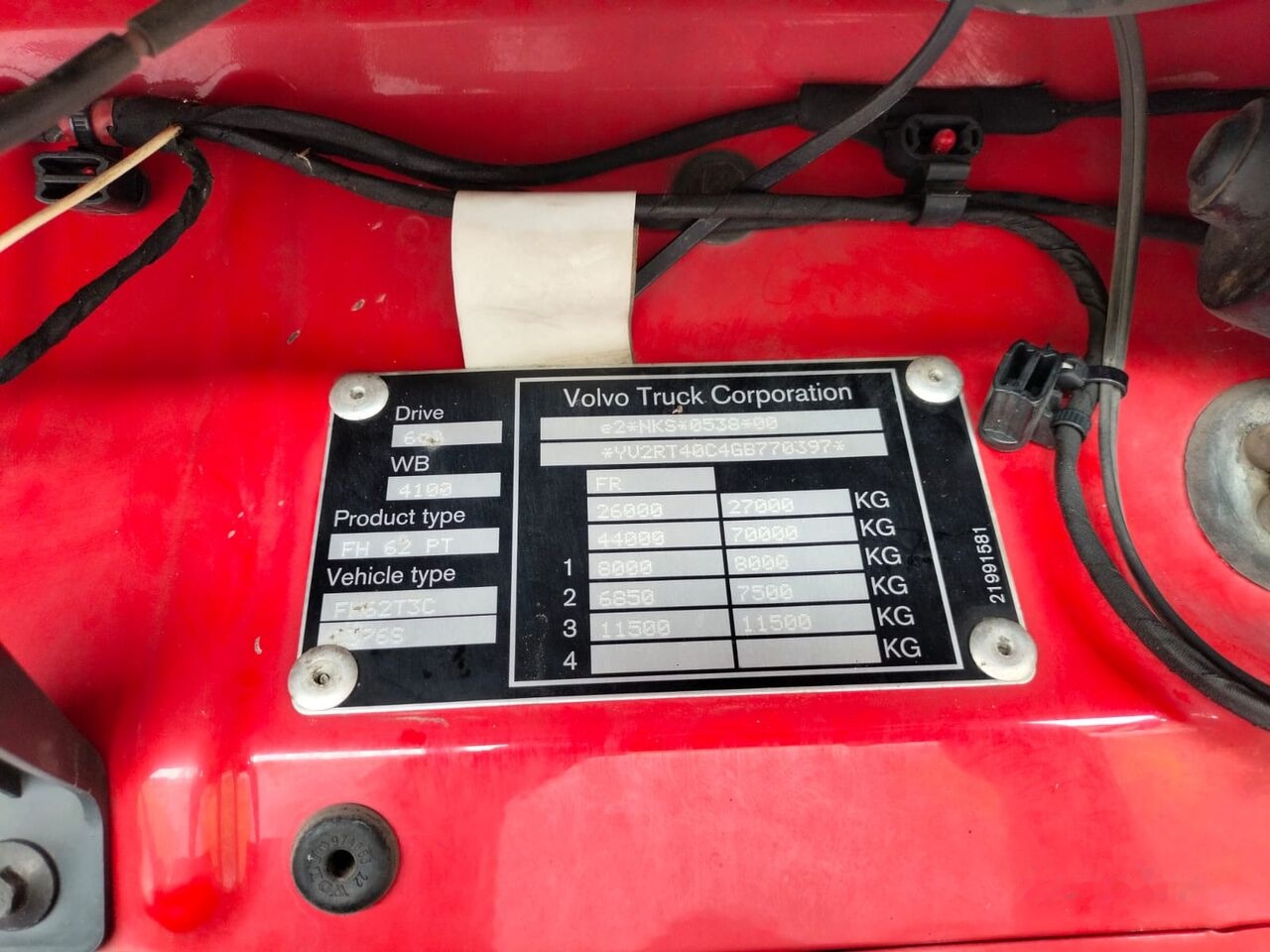 Volvo FH 500 إيجار Volvo FH 500: صور 27