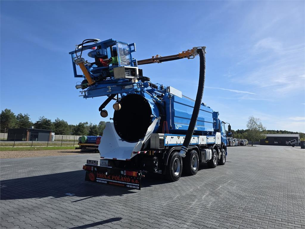 DAF WUKO KROLL 2 x URACA KOMBI FOR SEWER CLEANING - سيارة بلدية: صور 1 DAF WUKO KROLL 2 x URACA KOMBI FOR SEWER CLEANING - سيارة بلدية: صور 1