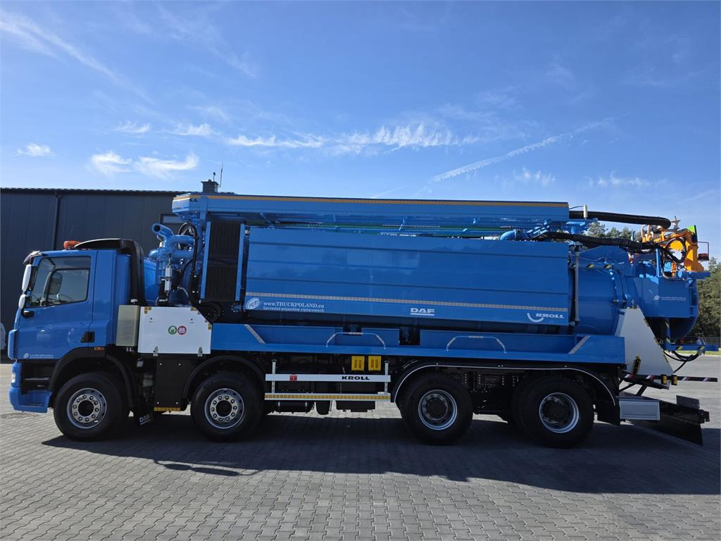 DAF WUKO KROLL 2 x URACA KOMBI FOR SEWER CLEANING - سيارة بلدية: صور 4 DAF WUKO KROLL 2 x URACA KOMBI FOR SEWER CLEANING - سيارة بلدية: صور 4
