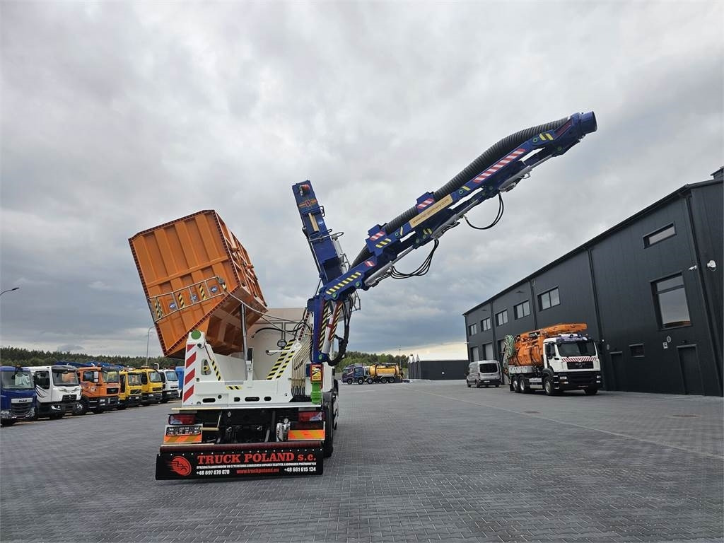 فراغ شاحنة MAN RSP ESE 18/4-KM Saugbagger vacuum cleaner excavato: صور 26